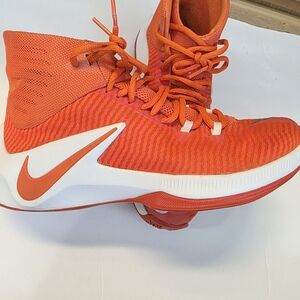 Nike Orange High-Top Sneakers
